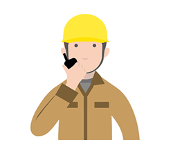 現場作業員イラスト